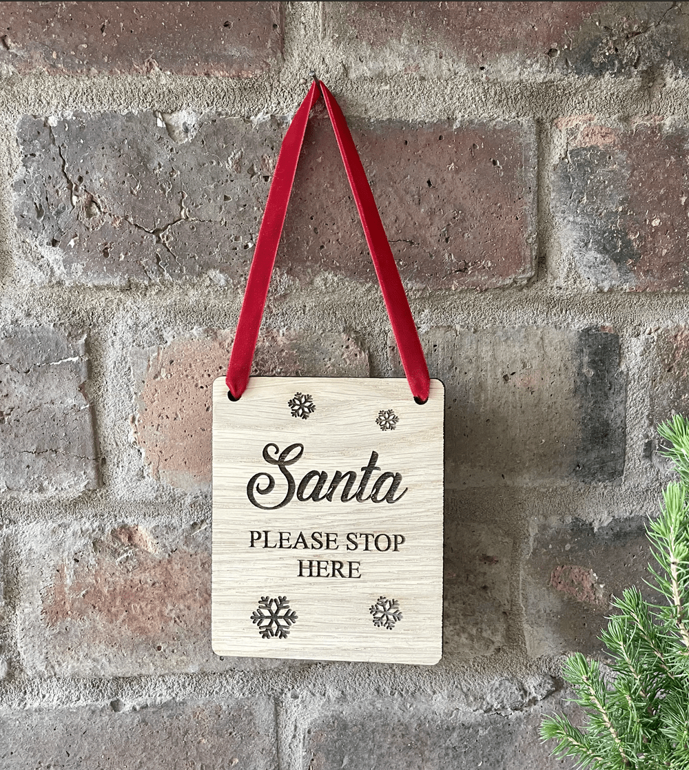 Santa Stop Here