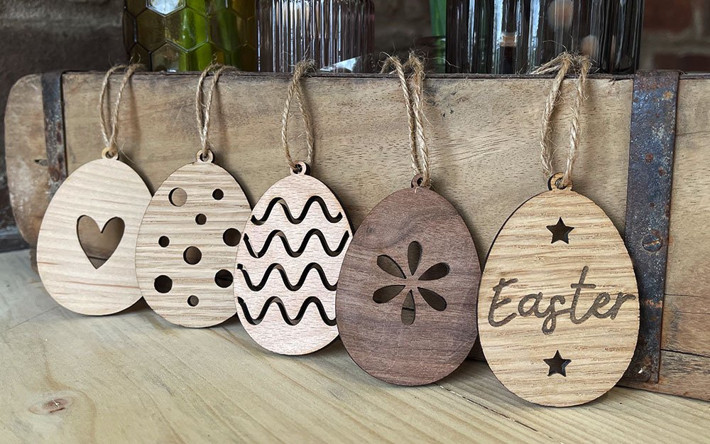 Modern Easter Tree Decorations