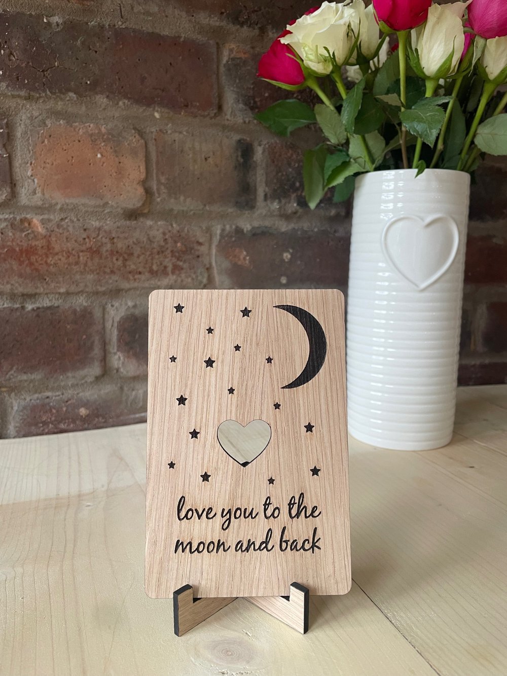 Valentines card with stand